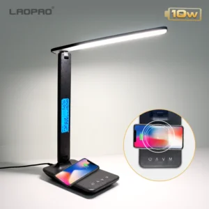 10W LED Desk Lamp  With QI Wireless Charging