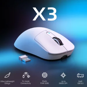 ATTACK SHARK X3 Wireless Gaming Mouse,49g