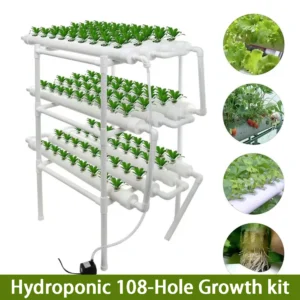Hydroponics Growing System Kit (3 Layers | 108 Sites )