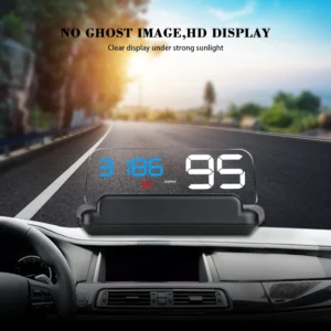 Car Head Up Display LCD Turbo Gauge Digital Odometer